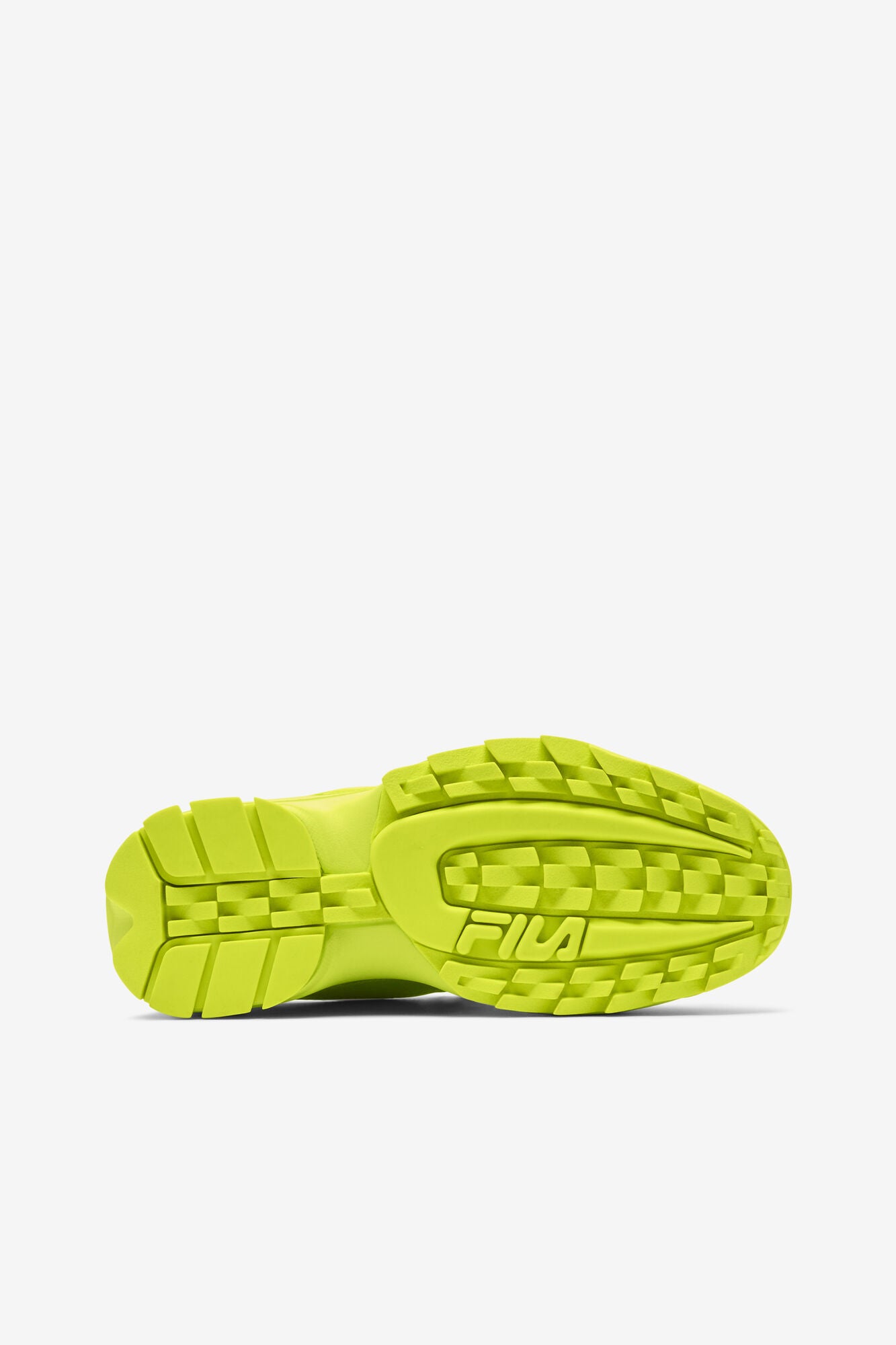 Neon green fila disruptor 2 best sale