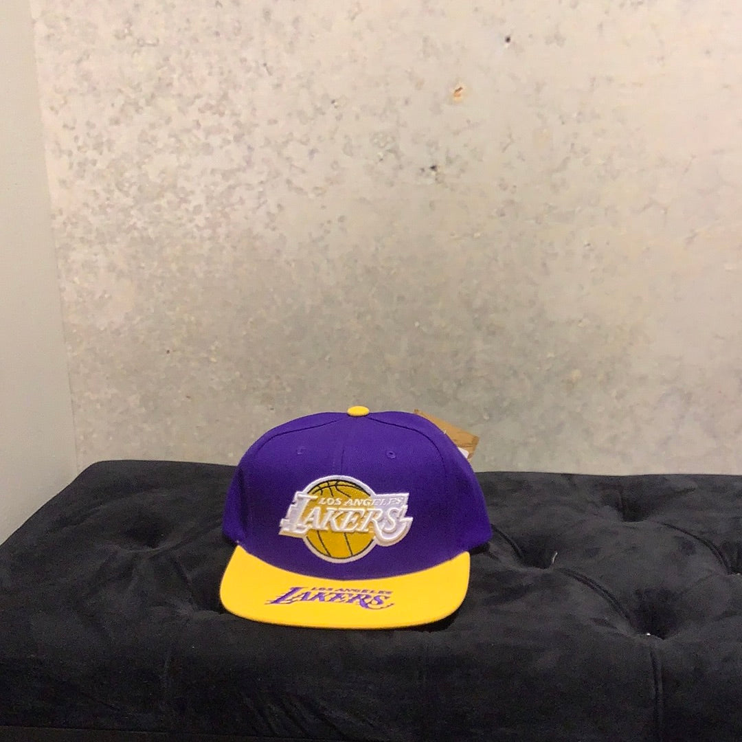 NBA LOGO BILL SNAPBACK LAKERS