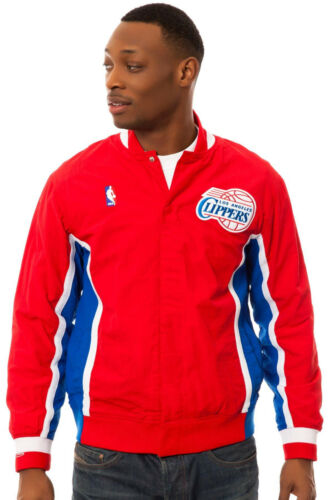 MITCHELL & NESS: LA CLIPPERS 1996 WARM UP JACKET  (front view)