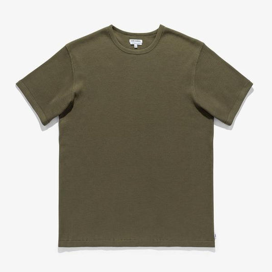 BANKS JOURNAL MENS TROOPER OLIVE GREEN DELUXE T-SHIRT- 8586